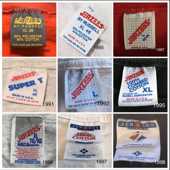 VINTAGE 1998 JERZEES SKORT BLUE WITH RED STRIPE - Picture 2 of 8